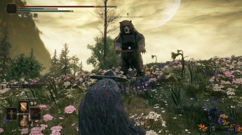 Create meme: The giant bear, Elden ring bear, screenshot 