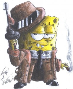 Create meme: spongebob cool, figure, spongebob is cool