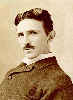 Create meme: Nikola Tesla biography, Tesla portrait, Tesla 