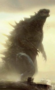 Create meme: Godzilla