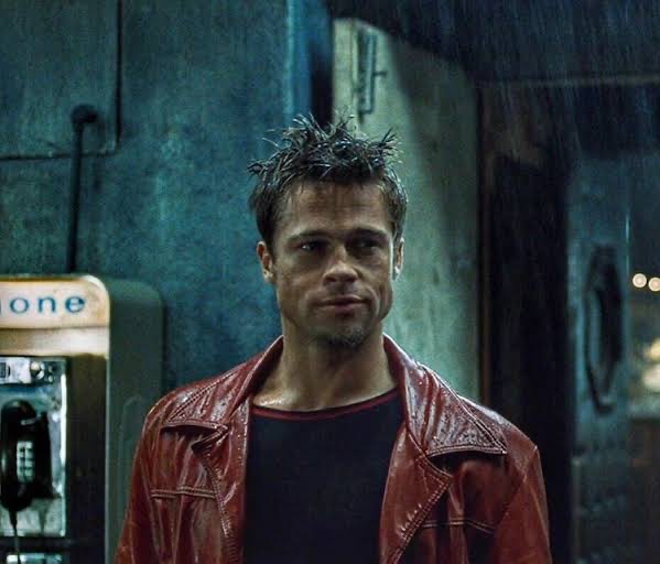 Create meme: brad pitt Tyler Durden, brad pitt , photos of friends