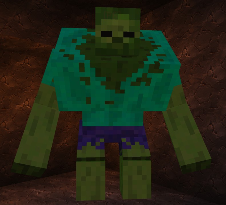 Create Meme Of Mutant Zombies In Minecraft The Mutant Zombie From Minecraft Zombie Mutant 6206