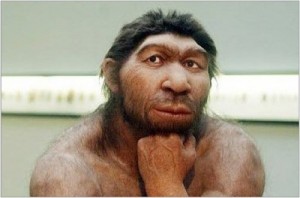 Create meme: Neanderthal joke, the palaeoanthropes Neanderthal, the man is a Neanderthal