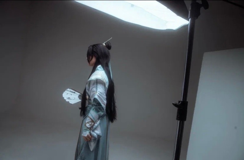 Create meme: Lan wangji cosplay, fantasy cosplay, cosplay 