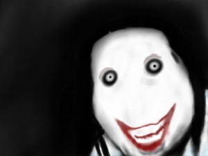 Create meme: scary, jumpscare, Jeff the killer