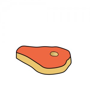 Create meme: clipart, meat, hot dog