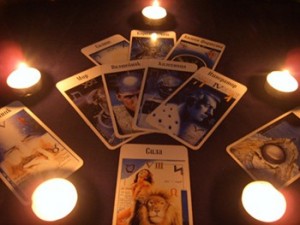Create meme: psychics, a deck of Tarot cards, magic divination