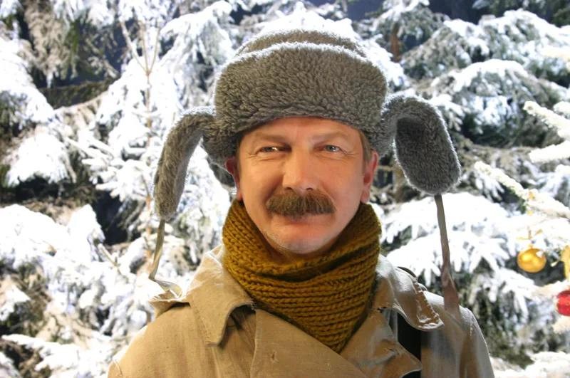 Create meme: Victor Bychkov Kuzmich, ushanka , Kuzmich 