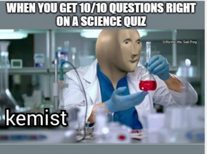 Создать мем: meme, химические мемы, science meme stonks