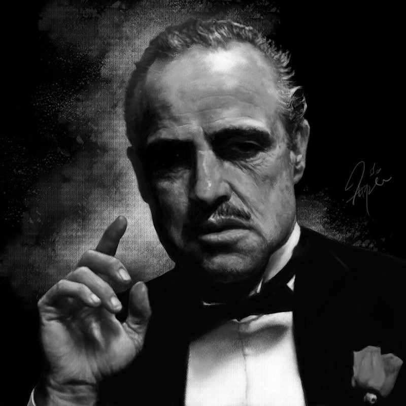 Create meme: marlon brando don corleone, don Corleone meme , meme godfather 