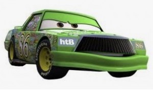 Create meme: cars, chick Hicks car, chick Hicks