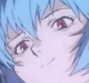 Create meme: Rei evangelion