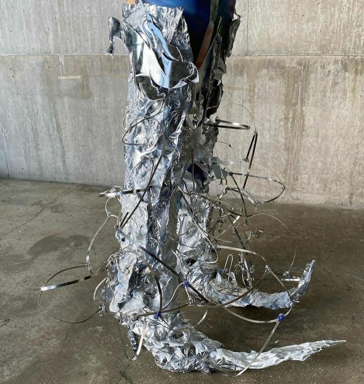 Create meme: metal installation, art sculpture, the sculpture is modern
