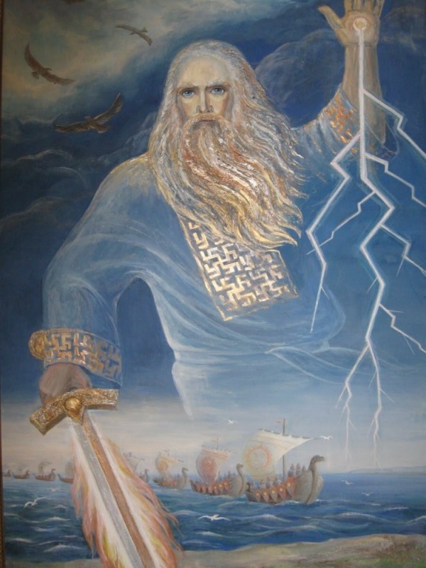 Create meme: perun the thunder god, gods of the ancient Slavs perun, Perun is the god of the Slavs