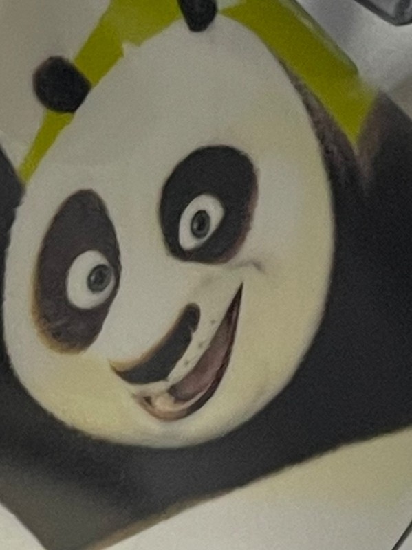 Create meme: Panda , kung fu panda, kung fu panda eyes