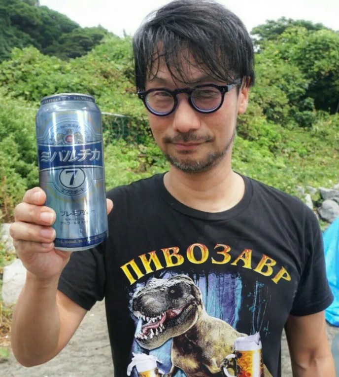 Create meme: kojima is a genius, Hideo Kojima with the Baltic, hideo kojima baltic 7