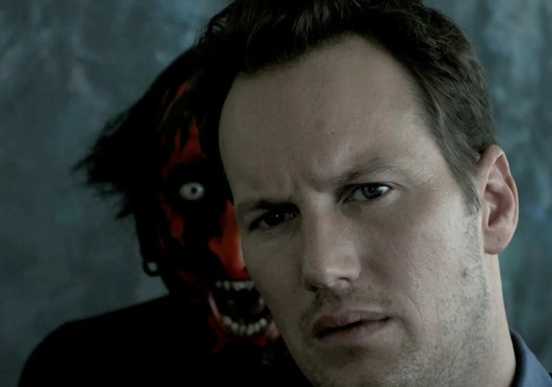 Create meme: scary stories , Patrick Wilson, red demon astral