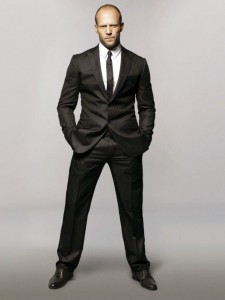 Create meme: Jason Statham bald, Statham in a suit, Jason Statham in suit