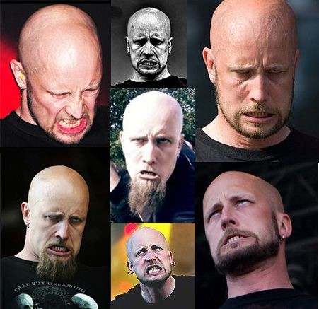 Create meme: vocalist of meshuggah, meshuggah, Meshuggah Jens Kidman