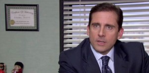 Create meme: Michael Scott