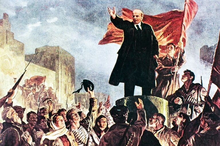 Create meme: Lenin revolution, Lenin's speech, revolution 