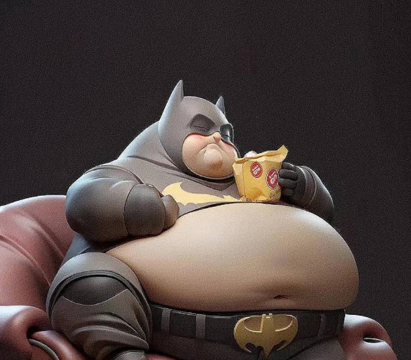 Create meme: fat batman, fat batman, Fat Batman