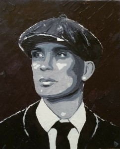 Создать мем: киллиан мёрфи острые козырьки, peaky blinders рисунок, thomas shelby