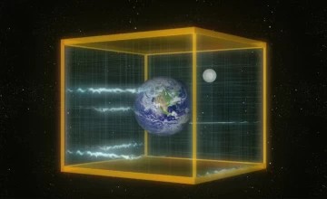 Создать мем: мир в космосе, информационное поле земли, секретный космос