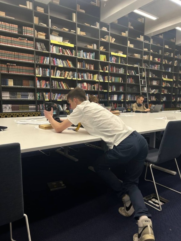Create meme: library , Letovo school library, model library
