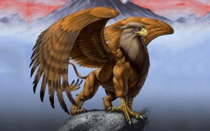 Create meme: Gryphon fantasy, Royal Griffin, the mythical Gryphon