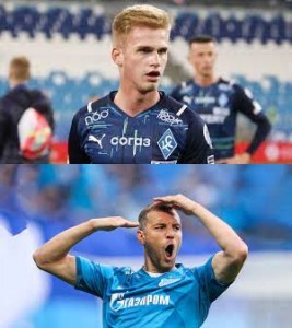 Create meme: halfback, Artem Dzyuba, Zenith