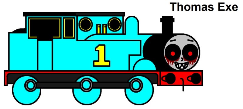 Create meme: Thomas Exe steam train, Thomas the tank engine, Thomas the monster train