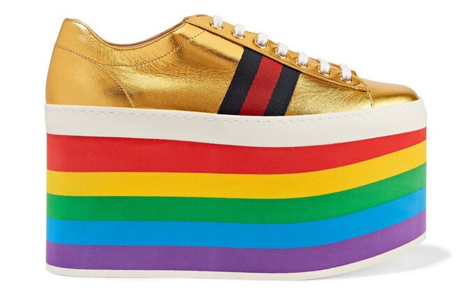 Create meme: shoes , rainbow sneakers, fashion shoes