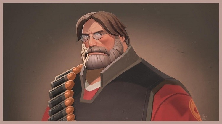Create meme: team fortress 2 , team fortress 2 characters, Gabe Newell 