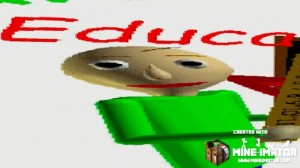 Create meme: Baldi stomps