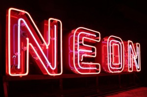 Создать мем: Neon Neon, буквы неон, неоновая реклама