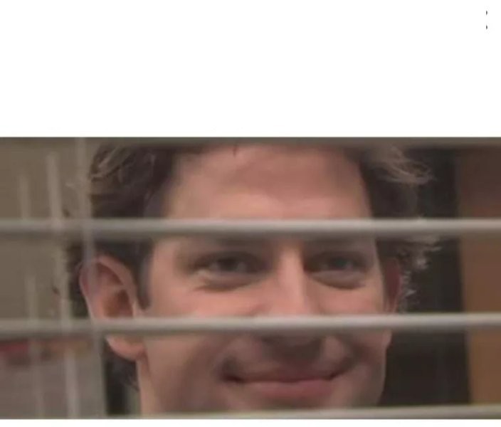 Create meme: John Krasinski Jim Halpert, Jim Halpert, Jim Halpert office meme