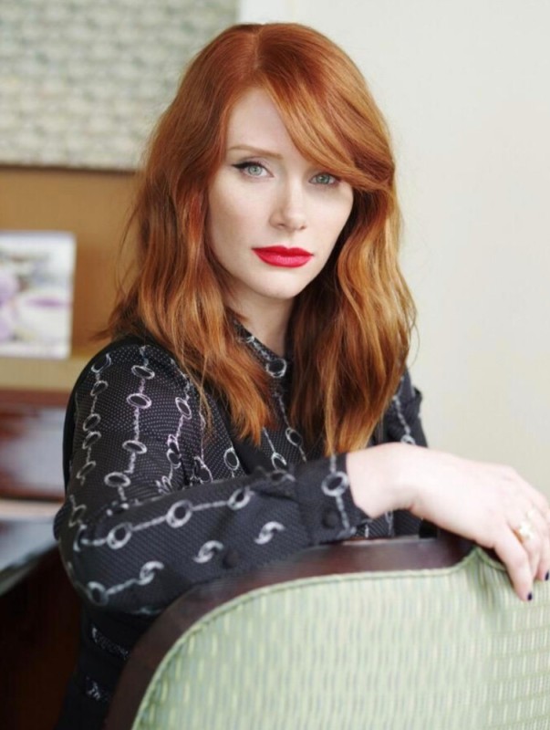 Create meme: Bryce Dallas Howard, Bryce Dallas Howard is a redhead, jessica Chastain