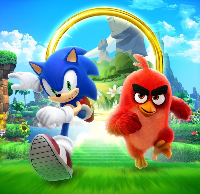 Create meme: angry birds ace fighter, sonic games, sonic boom game