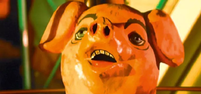 Create meme: pig's head , the pig mask, the pig's head