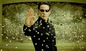 Create meme: a frame from the video, neo, Matrix