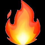 Create meme: Fire Flame, Emoji fire, smiley fire copy