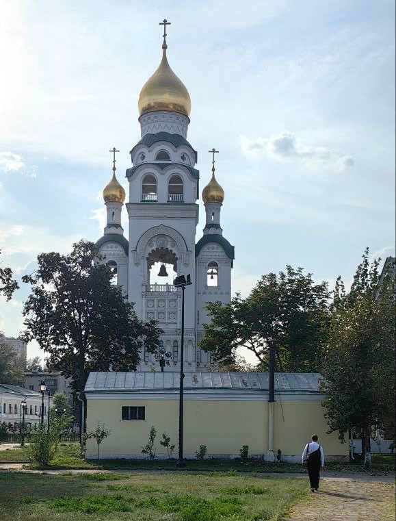 Создать мем: храм колокольня, церковь колокольня, покровский собор рогожская слобода