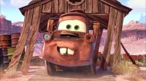 Create meme: mater cars, cartoon cars mater tales