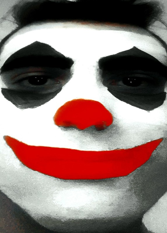 Create meme: clown , Sad clowns, Make-up clown