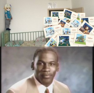 Create meme: Michael Jordan