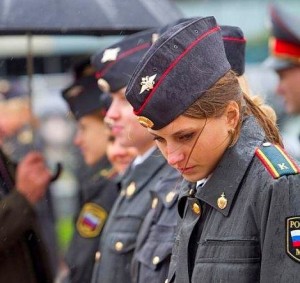 Create meme: Sad russian police girl