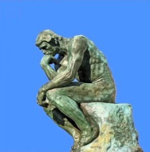 Create meme: Rodin's sculpture the thinker, Rodin the thinker, the statue of Rodin's thinker