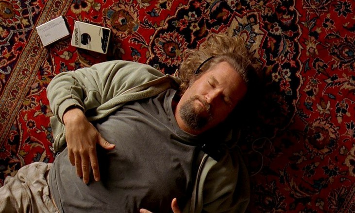 Create meme: Jeff bridges Lebowski, Jeff Lebowski, Lebowski ending