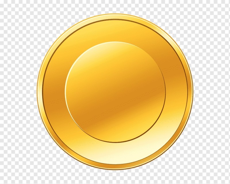 Create meme: coin, Golden circle, circle gold